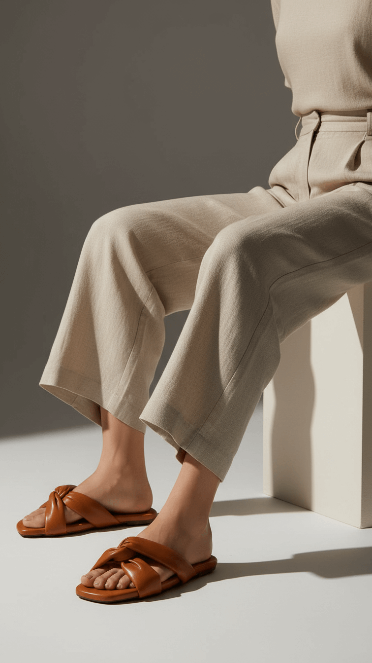 LFR726-06.png Mustard Formal Slipper LFR726 - View 1