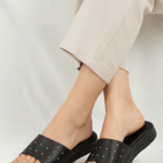 Black Formal Slipper LPU701 - View 1