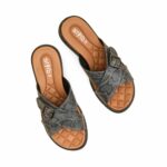 Grey Formal Slipper For Ladies PU0439 - View 5