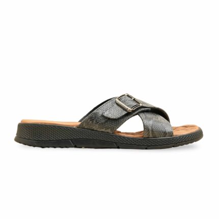 Grey Formal Slipper For Ladies PU0439 - View 2