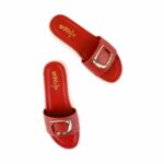 Maroon Formal Slipper PU0517 - View 5