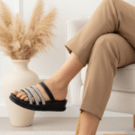 Black Formal Slipper PU0543 - View 1