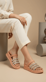 Pink Formal Slipper PU0543 - View 1