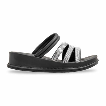Black Formal Slipper PU0543 - View 2