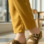 Olive Formal Slipper For Women PU0578 - View 1