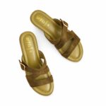 Olive Formal Slipper For Women PU0578 - View 5