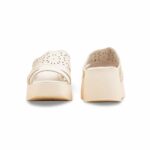 White Formal Slipper For Women PU0606 - View 4