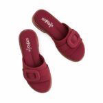 Maroon Formal Slipper PU0617 - View 5