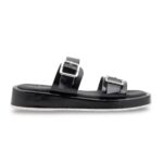 Black Formal Slipper For Ladies PU0632 - View 2