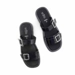 Black Formal Slipper For Ladies PU0632 - View 5