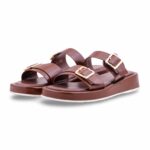 Tan Formal Slipper For Ladies PU0632 - View 3