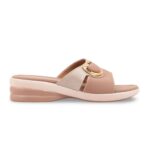 Beige Formal Slipper For Women PU0677 - View 2