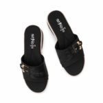 Black Formal Slipper For Women PU0678 - View 5