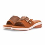 Mustard Formal Slipper For Women PU0678 - View 3