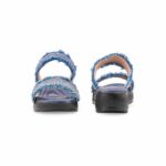 Blue Formal Slipper For Ladies PU0768 - View 4