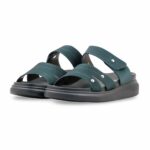 Teal Blue Formal Slipper For Ladies PU0862 - View 3