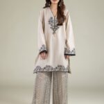 Embroidered Cambric Fabrics 2-Piece #103 FE1 [A11] - V1