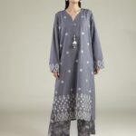 Embroidered Cambric Fabrics 2-Piece #103 FG1 [A11] - V1