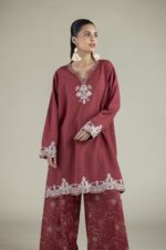 Embroidered Cambric Fabrics 2-Piece #103 FJ1 [A11] - V3