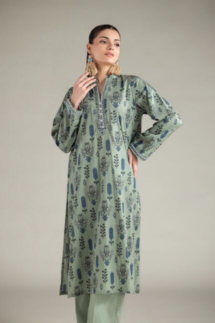Embroidered Lawn Fabrics 2-Piece #107 FA1 [A11] - V2