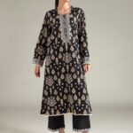 Embroidered Lawn Fabrics 2-Piece #107 FF1 [A11] - V1