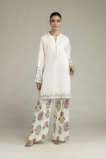 Embroidered Cambric Fabrics 2-Piece #112 FI1 [A11] - V1