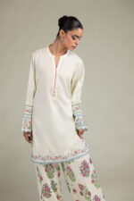Embroidered Cambric Fabrics 2-Piece #112 FI1 [A11] - V4
