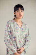 Printed Cambric Fabrics 2-Piece #117 FE2 [A11] - V4
