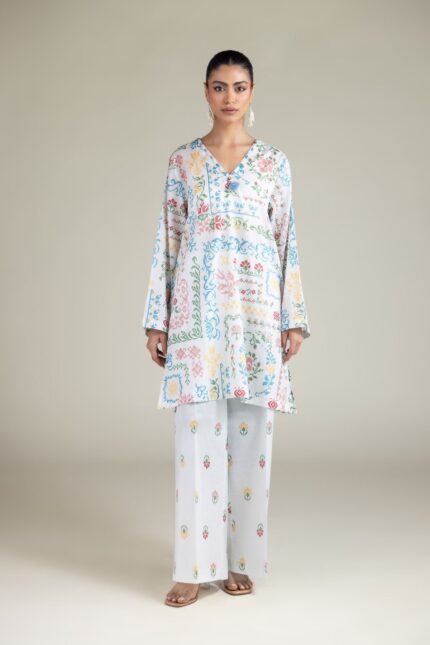 Printed Cambric Fabrics 2-Piece #117 FJ1 [A11] - V1