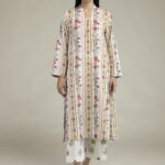 Embroidered Lawn Fabrics 2-Piece #207 FC2 [A11] - V1