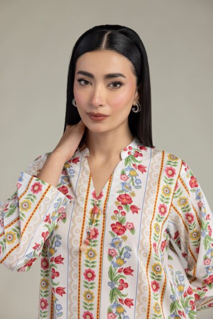 Embroidered Lawn Fabrics 2-Piece #207 FC2 [A11] - V2
