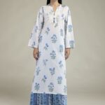 Embroidered Lawn Fabrics 2-Piece #207 FE2 [A11] - V1
