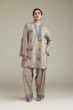 Embroidered Lawn Fabrics 2-Piece #207 FF2 [A11] - V1