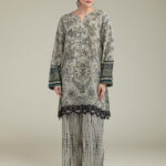 Embroidered Cambric Fabrics 2-Piece #211 FC1 [A11] - V1