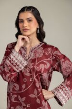 Embroidered Cambric Fabrics 2-Piece #212 FA2 [A11] - V2