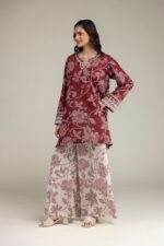 Embroidered Cambric Fabrics 2-Piece #212 FA2 [A11] - V4