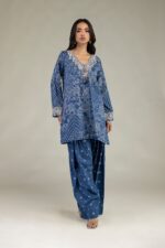 Embroidered Cambric Fabrics 2-Piece #212 FB2 [A11] - V1