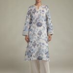 Embroidered Cambric Fabrics 2-Piece #215 FC1 [A11] - V1