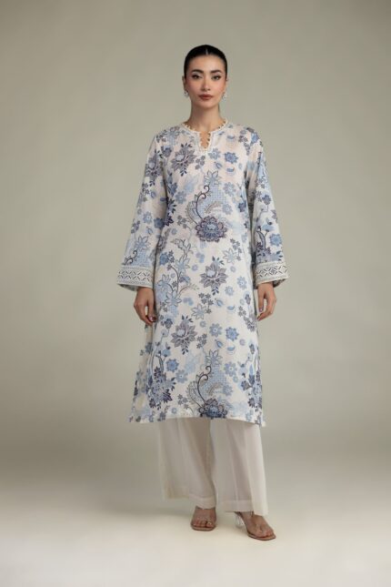 Embroidered Cambric Fabrics 2-Piece #215 FC1 [A11] - V1