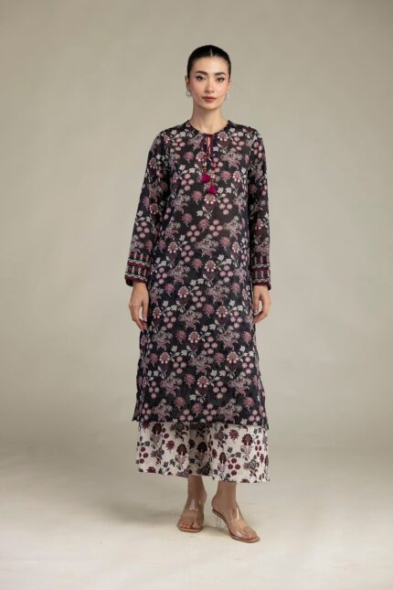 Embroidered Cambric Fabrics 2-Piece #215 FD1 [A11] - V1