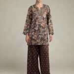 Embroidered Cambric Fabrics 2-Piece #215 FJ1 [A11] - V1
