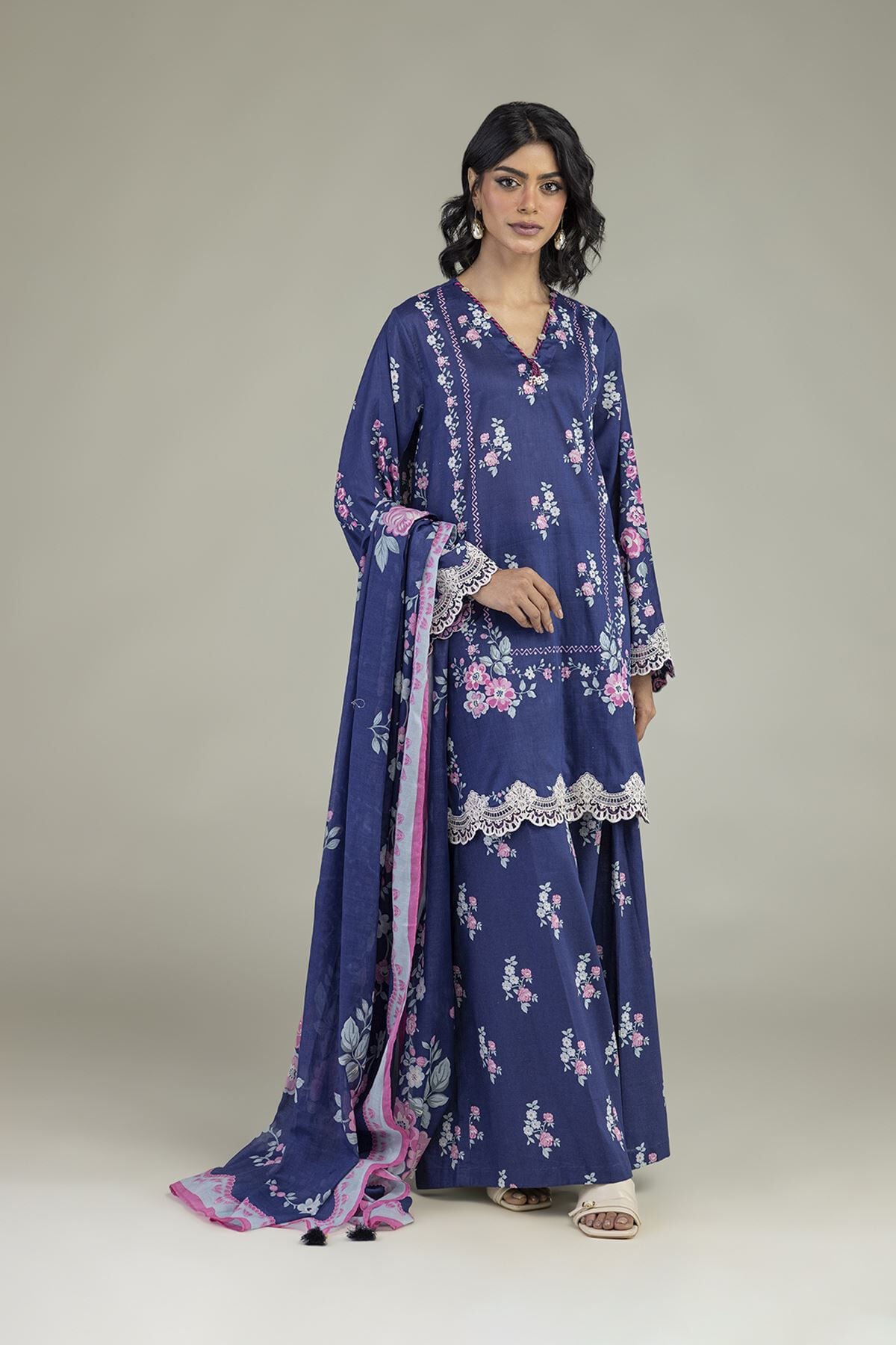 Lawn Tailored 3-Piece-1 Lawn Tailored 3-Piece - View 1