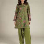 Printed Broshia Fabrics 2-Piece #101ED2 G [A112] - V1