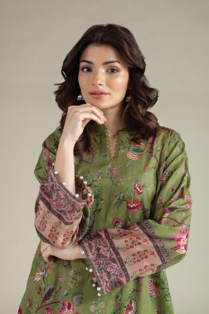 Printed Broshia Fabrics 2-Piece #101ED2 G [A112] - V2