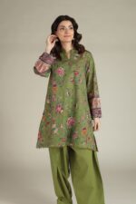 Printed Broshia Fabrics 2-Piece #101ED2 G [A112] - V4