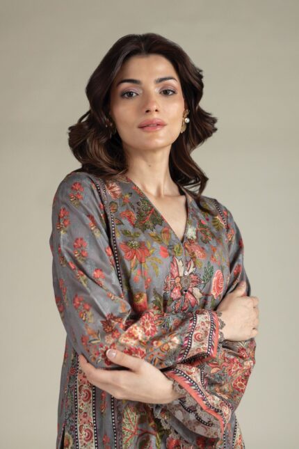 Printed Broshia Fabrics 2-Piece #101EE2 G [A112] - V2