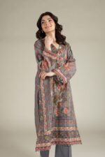 Printed Broshia Fabrics 2-Piece #101EE2 G [A112] - V3