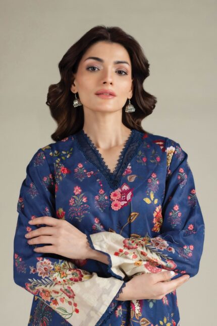 Printed Broshia Fabrics 2-Piece #101EH1 G [A112] - V2