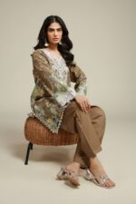 Embroidered Cambric Fabrics 2-Piece #109EA2 G [A112] - V5