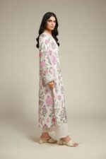 Embroidered Textured Lawn Fabrics 2-Piece #124 EG2 [A112] - V4